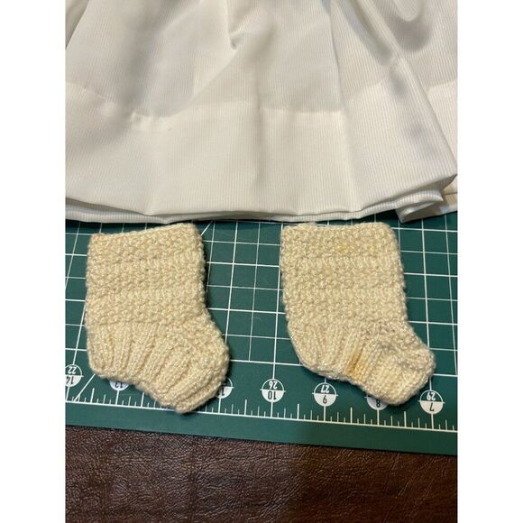 Vintage Baby Dress & Crochet Socks Set - Picture 3 of 4